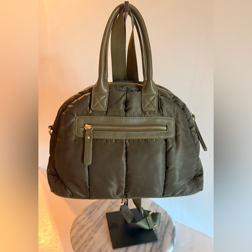 Olive Green Satchel Bag